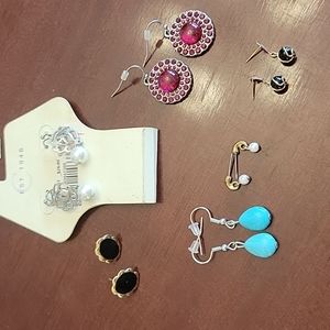 Bundle of 6 Earrings
